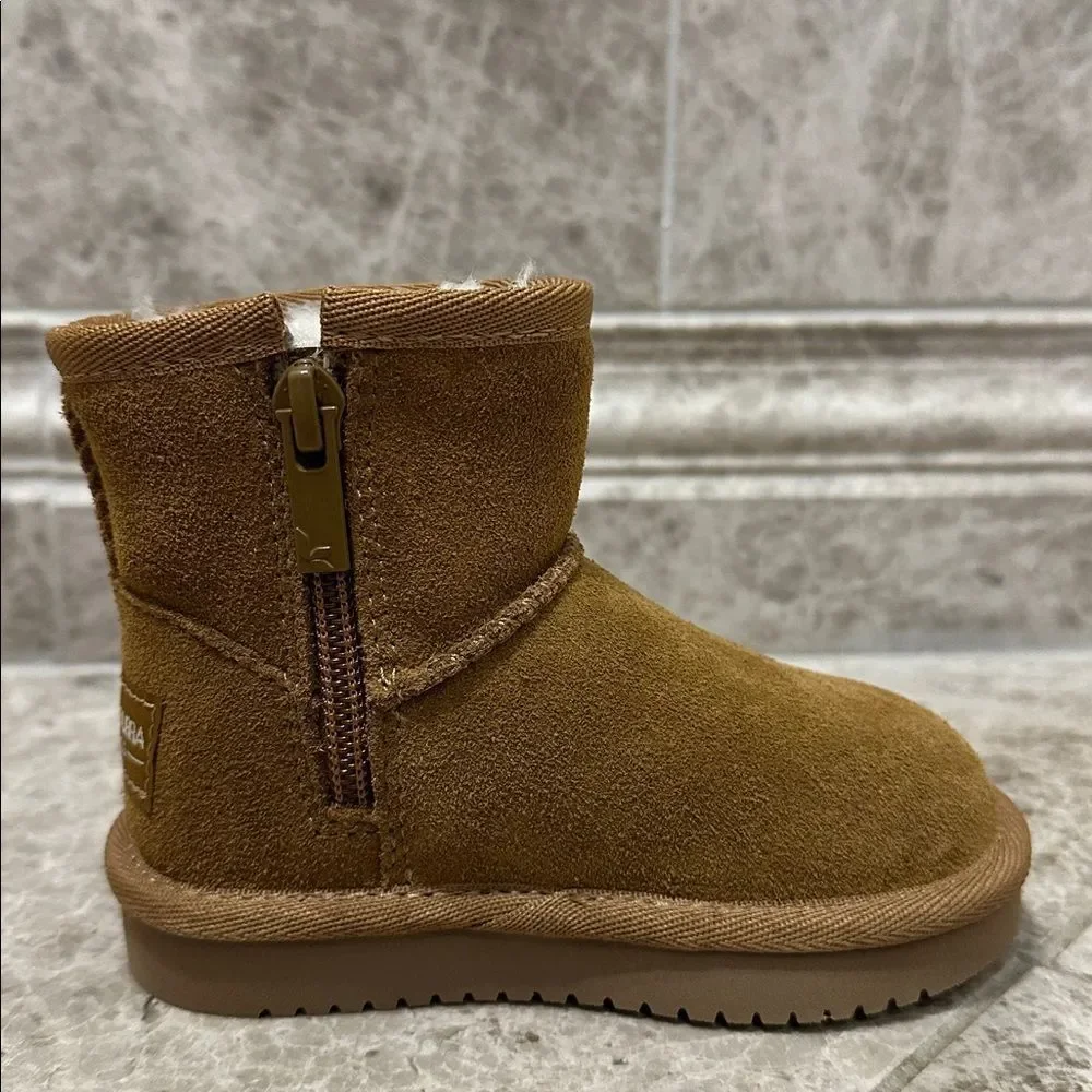 Koolaburra by UGG Koola Chestnut Suede Boots NEW Toddler Girls Size 5